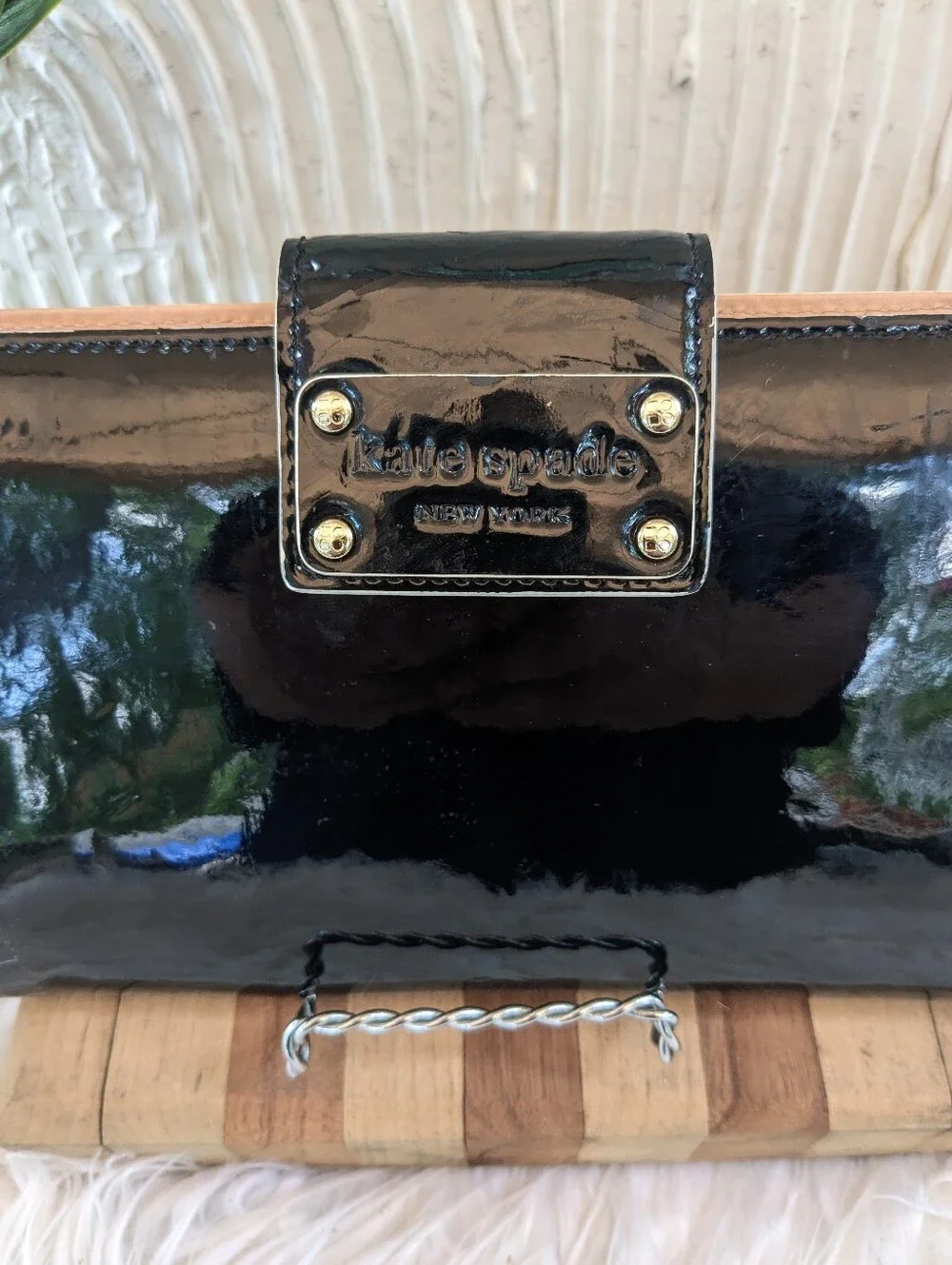 Kate Spade Long Patent Leather Clutch